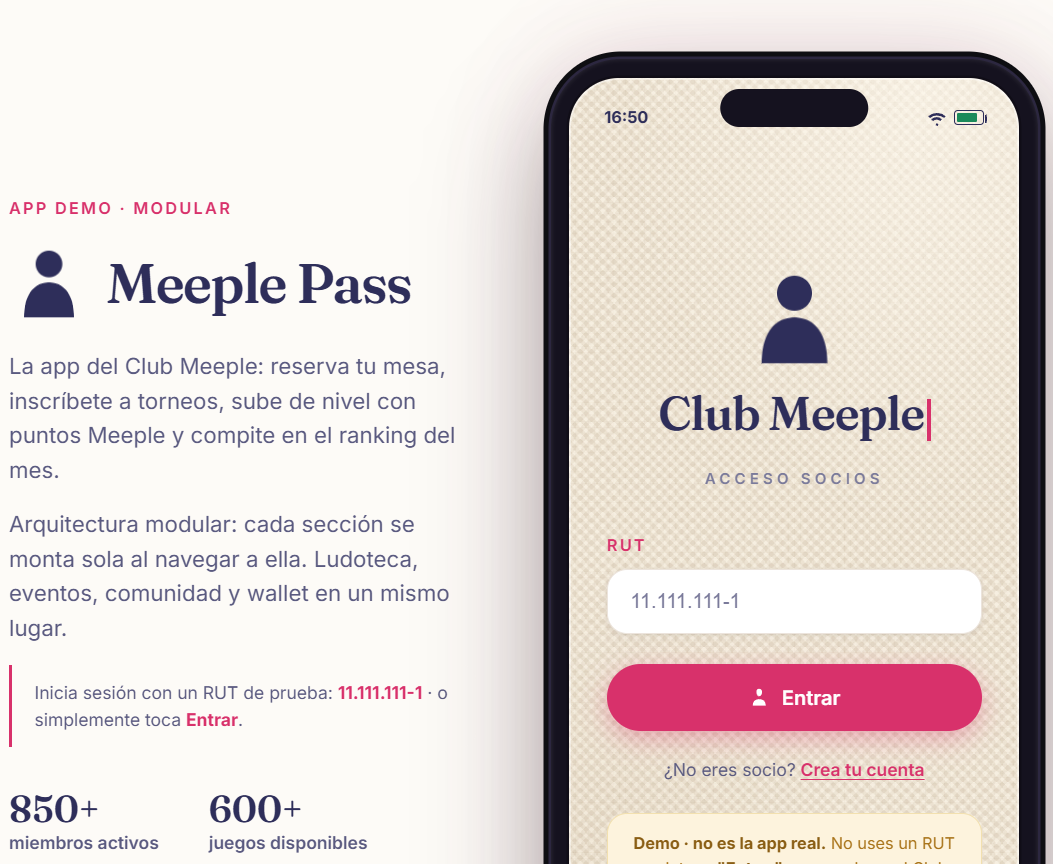 Meeple — App